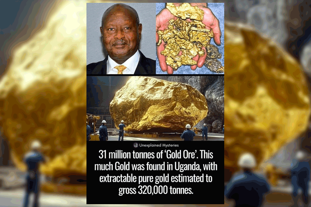 The average gold price for the second quarter – April, May and June – of 2025 was $3,280.35 per troy ounce, up by 40% on the same period in 2024. At that price, Uganda’s supposed gold find would be worth $33.8 trillion. That’s more than the value of all global trade in 2024.