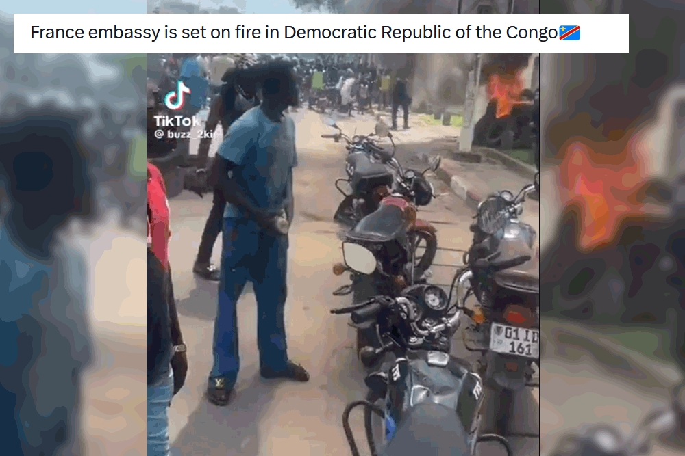 Western inaction against Rwanda for its role in the deadly M23 rebel conflict sparked protests in the Democratic Republic of the Congo. Flags and tyres were burned, but no embassy was set on fire.