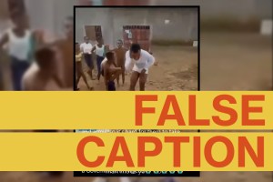 The video appeared online after a spate of school kidnappings by militants in northern Nigeria. But it shows a different conflict, in Cameroon.