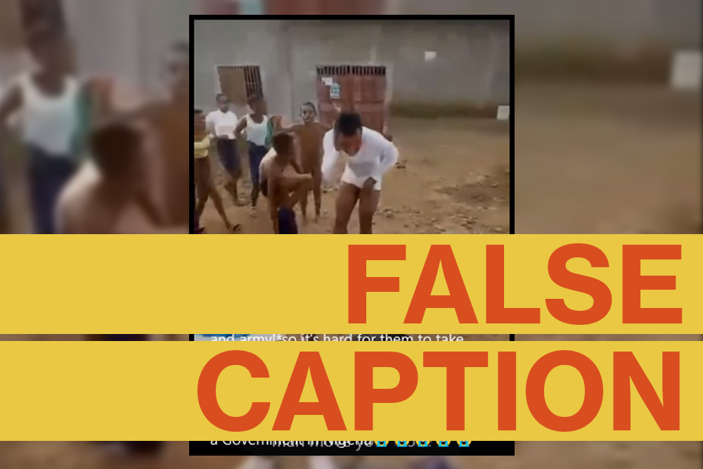 The video appeared online after a spate of school kidnappings by militants in northern Nigeria. But it shows a different conflict, in Cameroon.