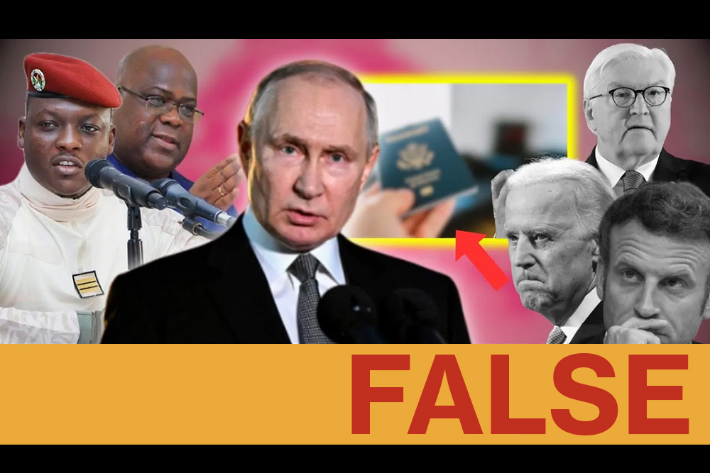 Russia now visa-free for all  55 African states? No, only six countries completely exempt