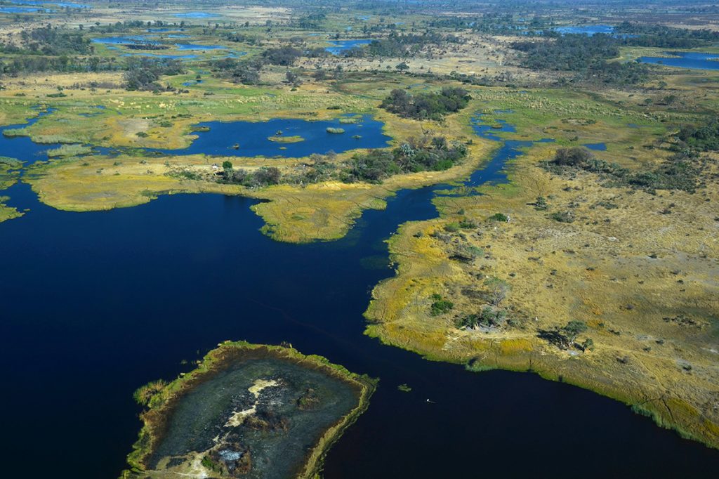 Africa - the Okavango Delta in Botswana