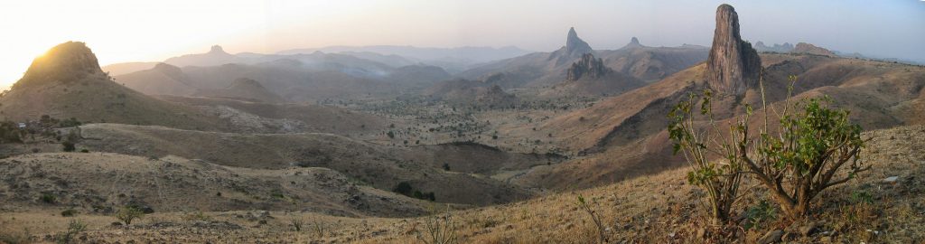 Africa - the Mandara Mountains region near Rhumsiki in the Far North Province of Cameroon