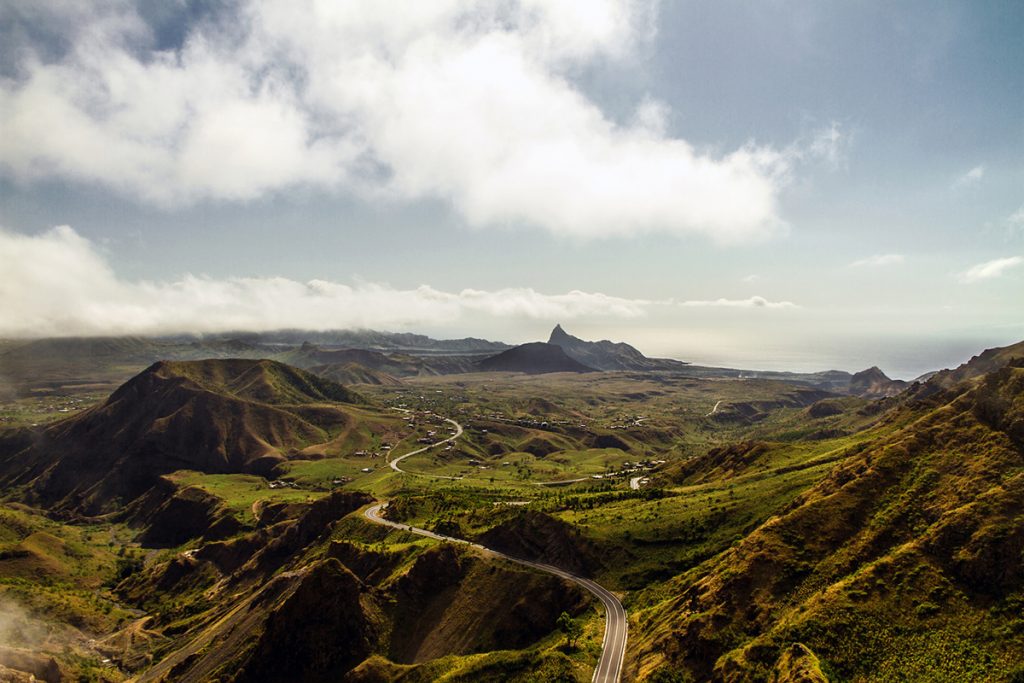 Africa - The São Miguel region in northeastern Santiago, the largest island in the Cabo Verde archipelago