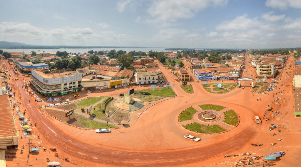 Africa - Bangui, the capital of the Central African Republic