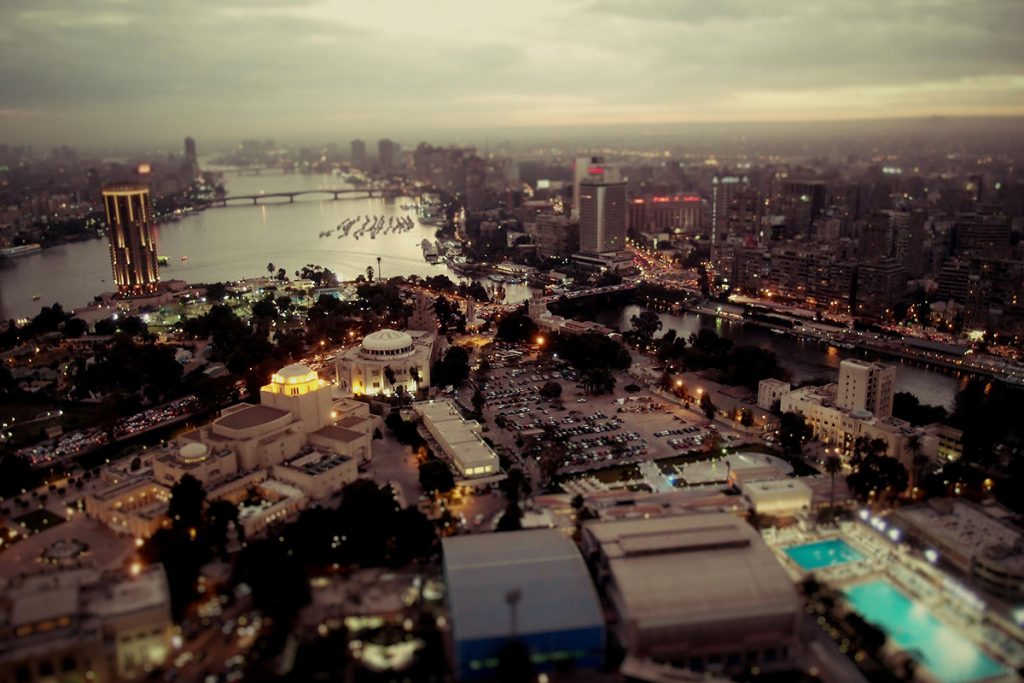 Africa - The city of Cairo in Egypt