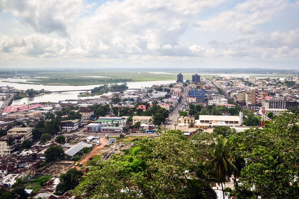 Africa - The coastal city of Monrovia, Liberia’s capital