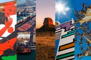 The nine provinces of South Africa