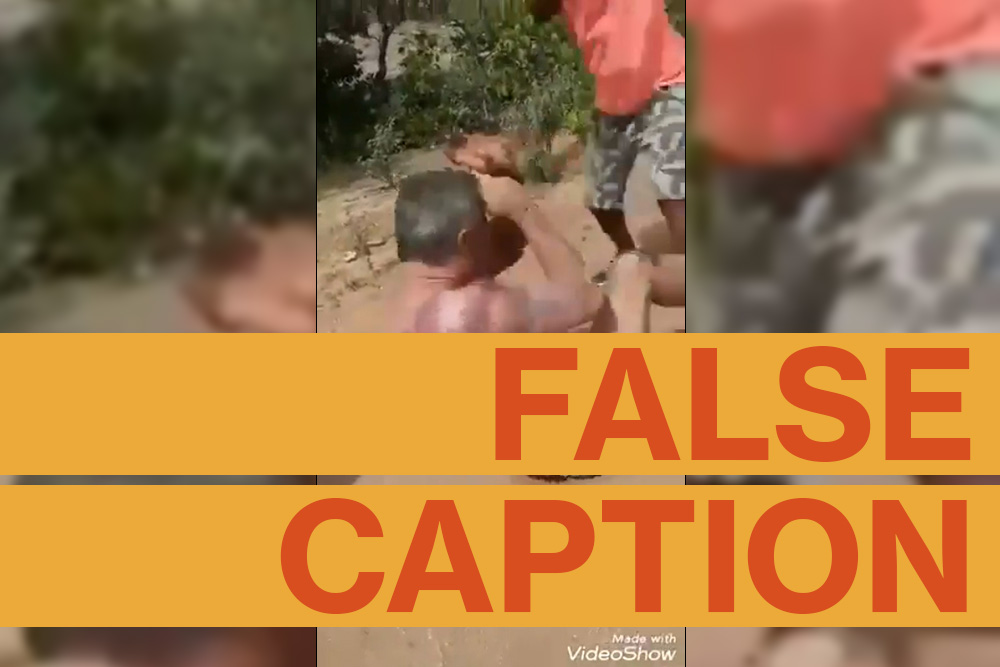 White farmer assaulted by EFF ‘savages’ in South Africa? No, video of homophobic assault in Brazil